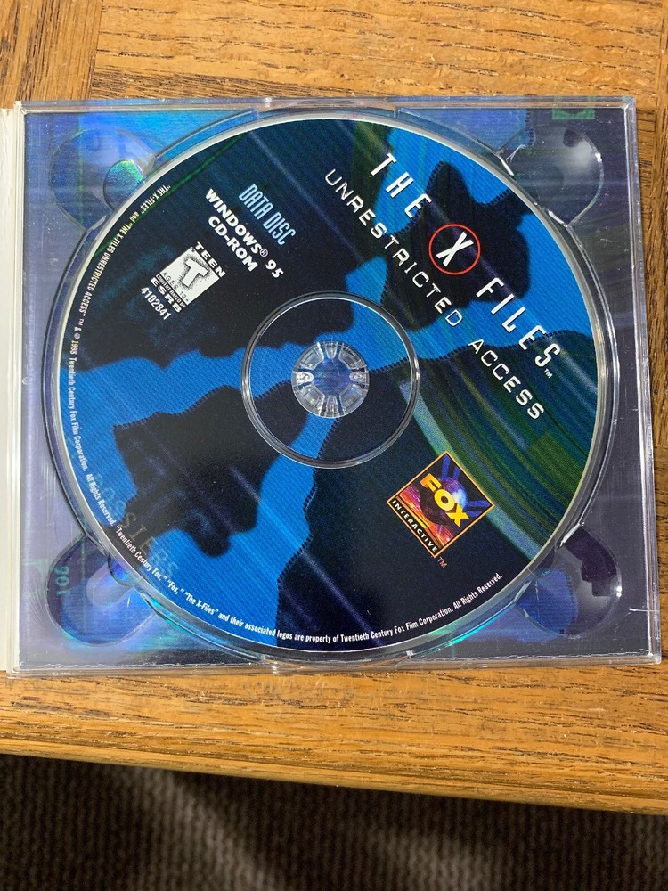 The X Files Unrestricted Access PC Game