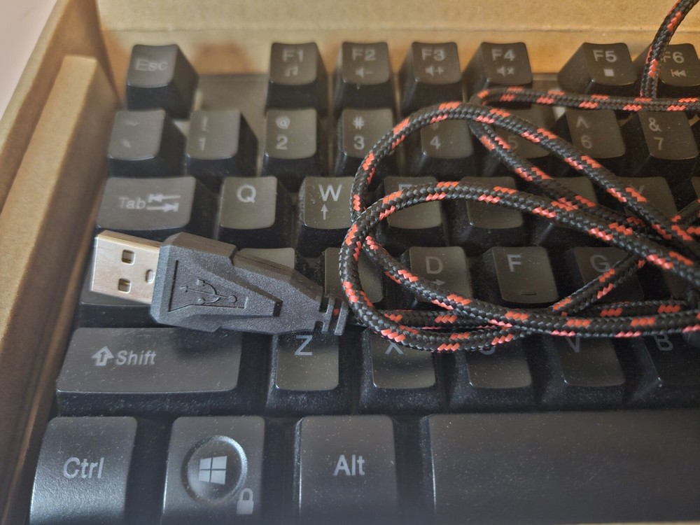 Skytech Mechanical Illuminated Gaming Keyboard K845 And Mouse