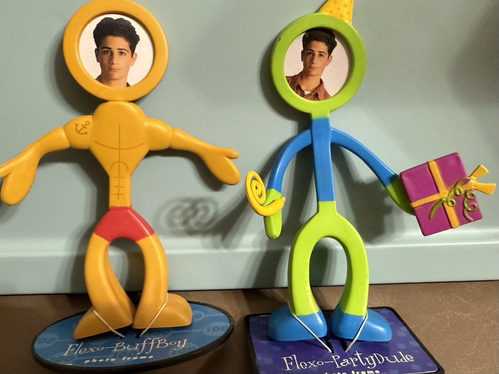 Flexo Buff Boy & Party Dude Photo Frames