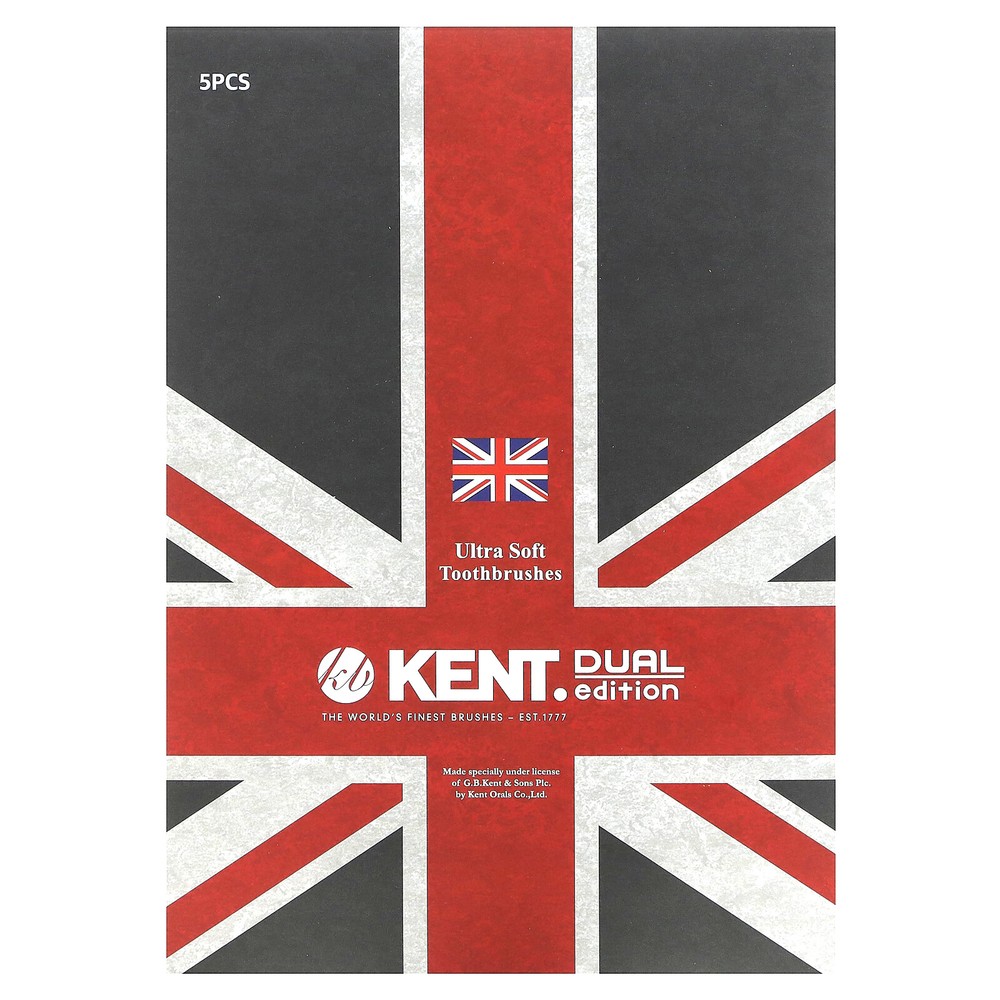 Ultra Soft Toothbrushes, Dual Edition, 5 Toothbrushes