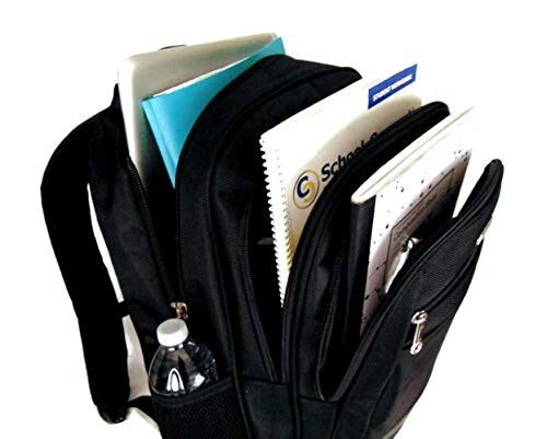 FraceStar 17" Laptop Backpack - Black