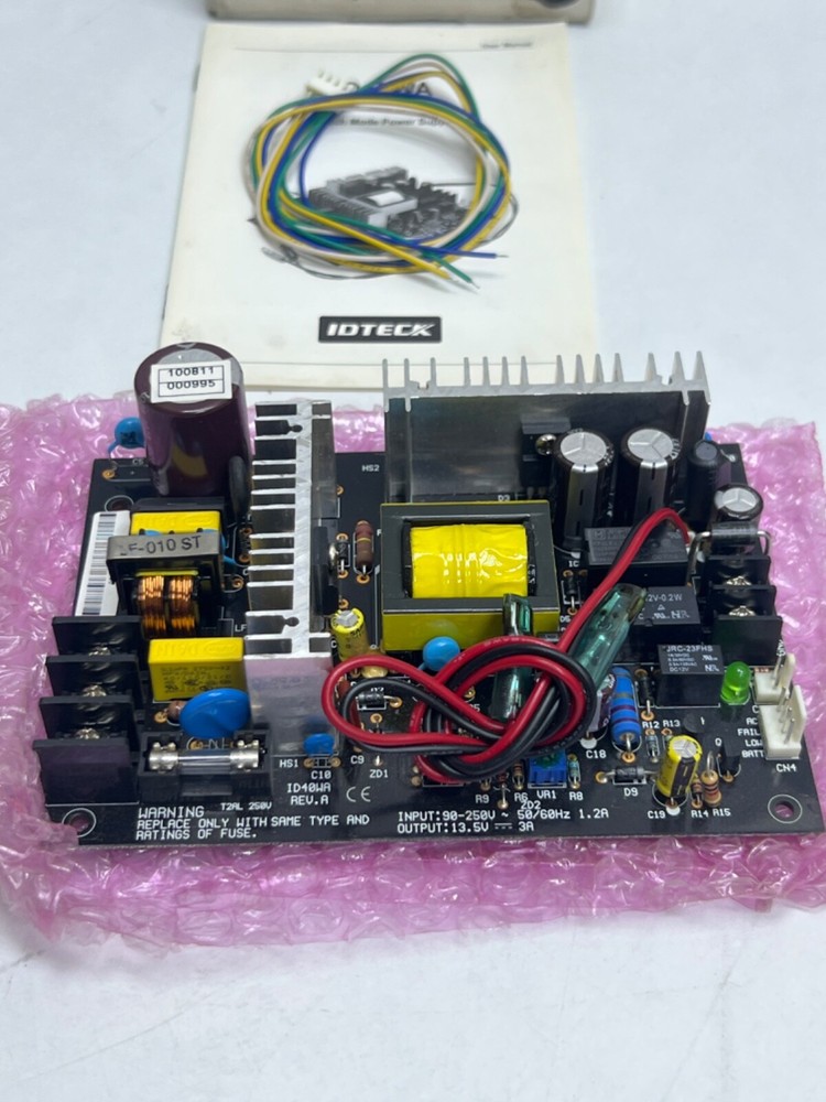 IDTECK ID40WA Switch Mode Power Supply