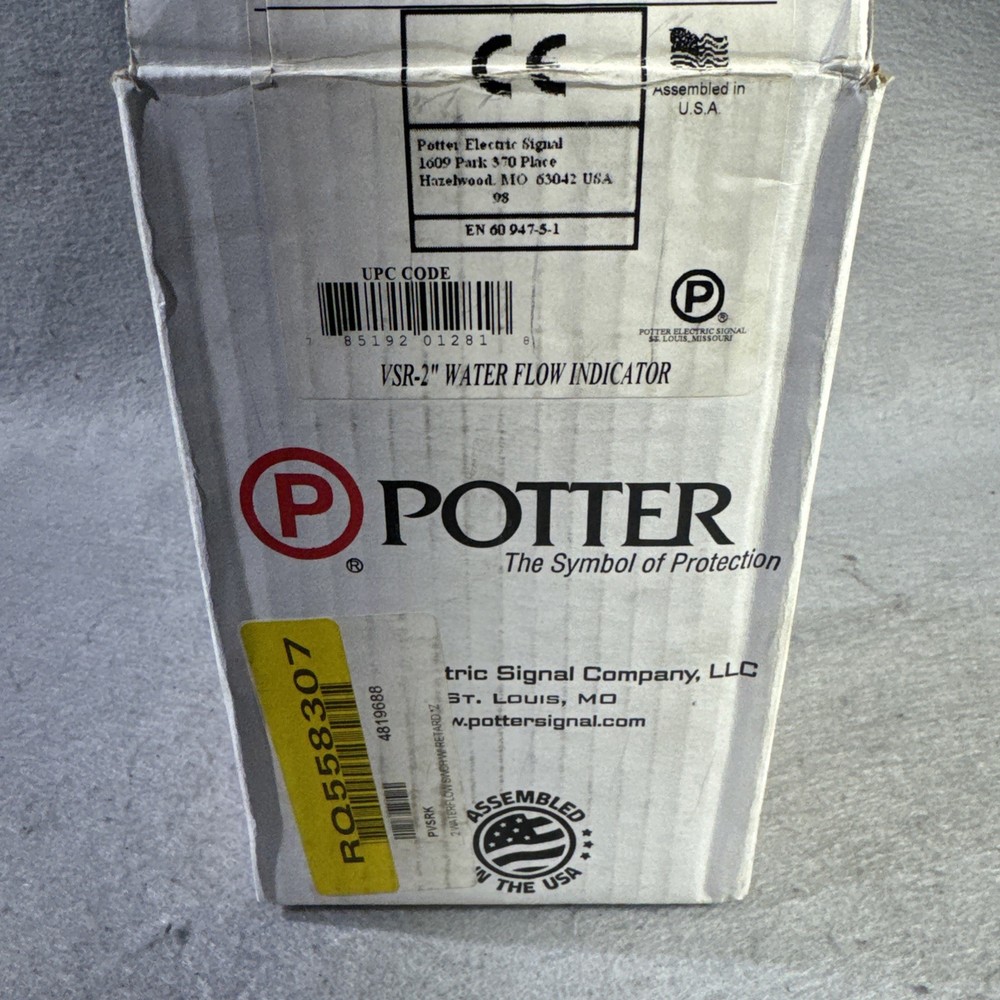 Potter VSR  2" Water Flow Indicator 1144402