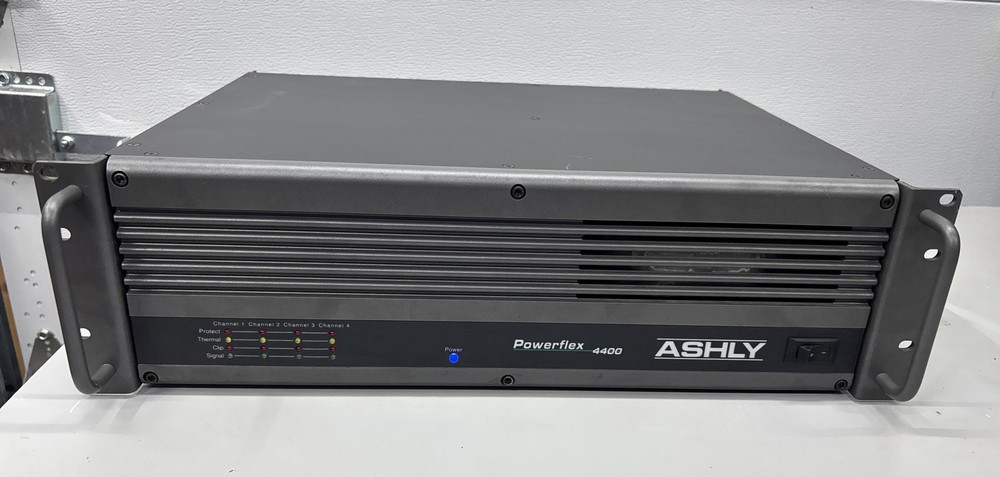 ASHLY Powerflex 4400 4 Channel Amplifier - Works GREAT - Good Condition