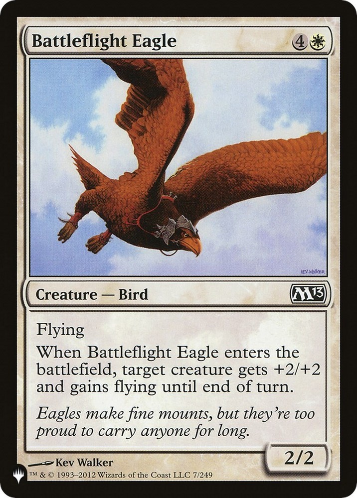 Battleflight Eagle The List Reprints 7/249 MTG NM