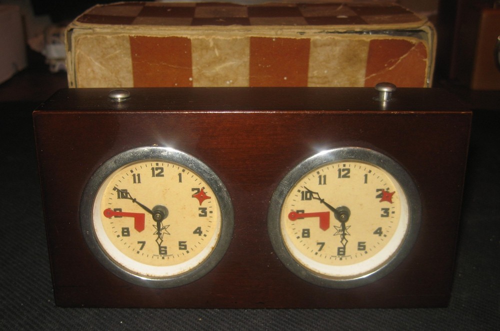 Vintage Alpha German Chess Clock Timer Model # 522