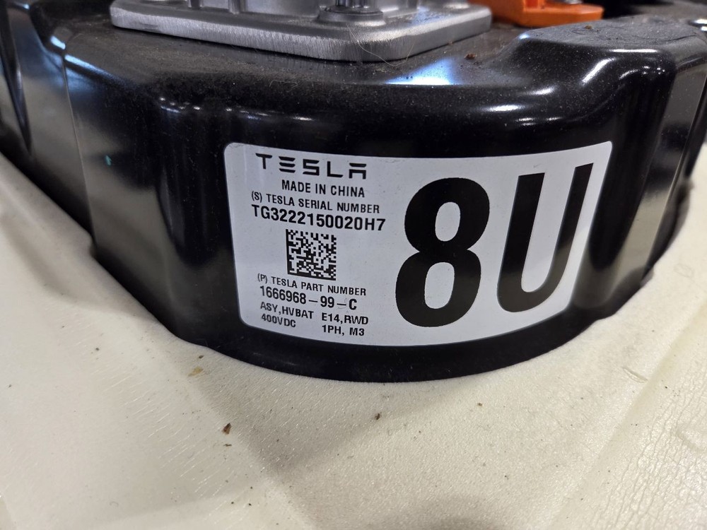 TESLA 3 2023 Battery 1027784