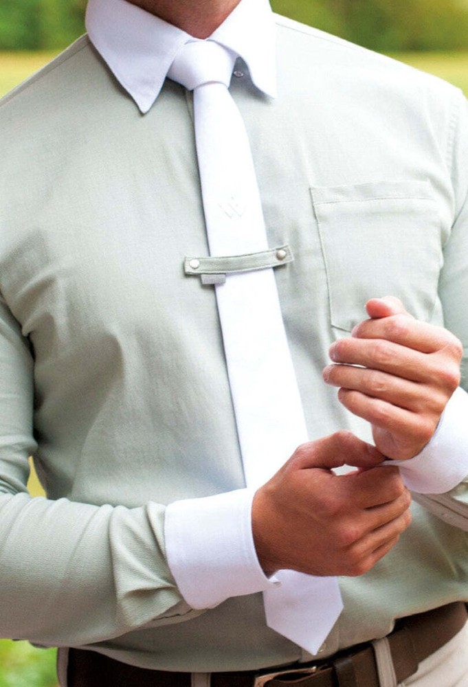 Classic White Show Tie - Men's