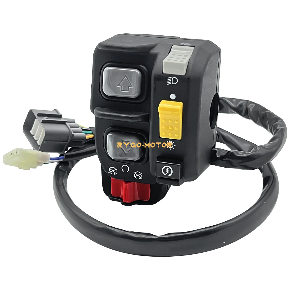 Handle Shift Control Switch Start Kill Headlight for Honda Recon TRX250TE 05-06