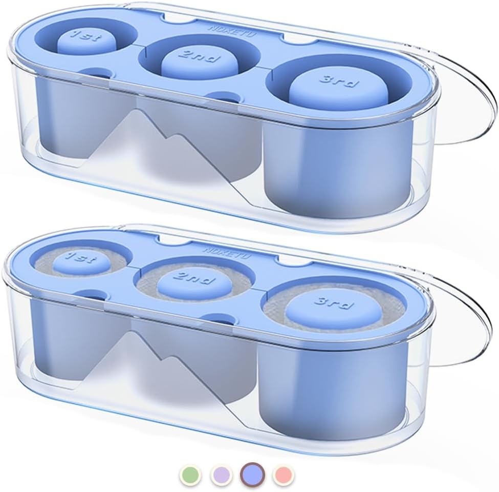 2PC Ice  for  Cup 30/ - Easy Fill and Release Without Touching