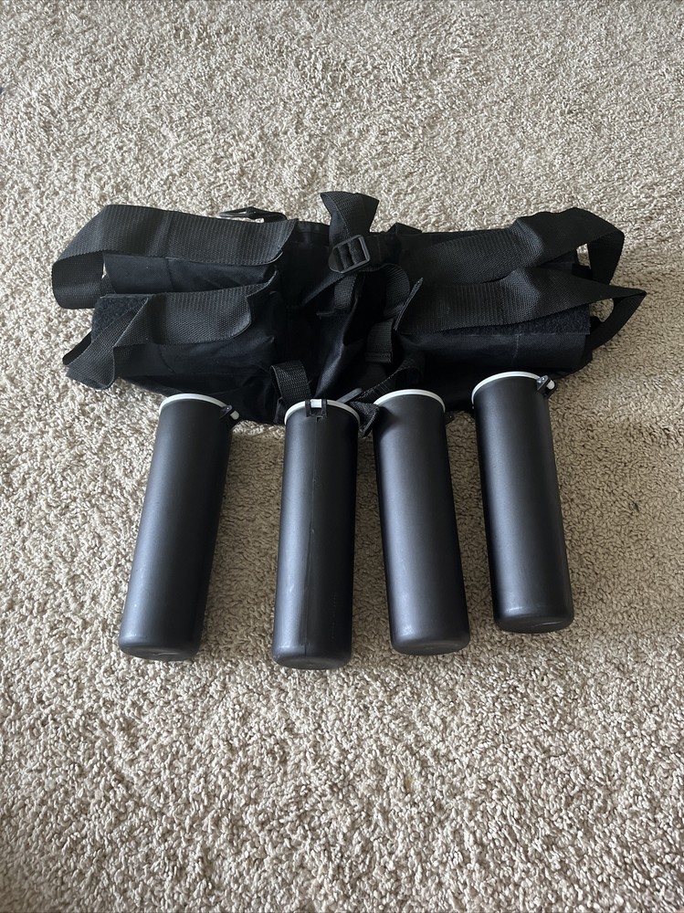Paintball Harness Loader Belt Includes 4 Canister Tubs