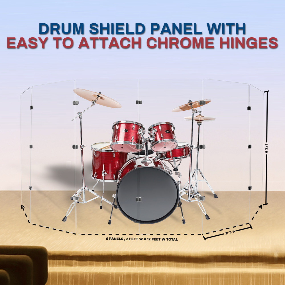 DS5 Drum Shield/Drum Screen/Drum Shield Panels