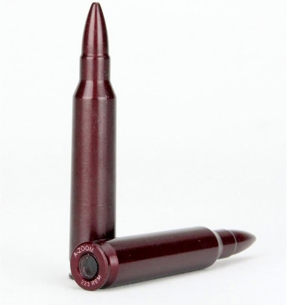 Azoom Snap Caps 223REM: Durable Plastic Designed for Safe Repeated Use - 2 Pack