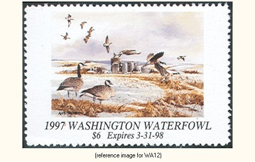 D2K Washington Duck Stamp 1997 $6.00