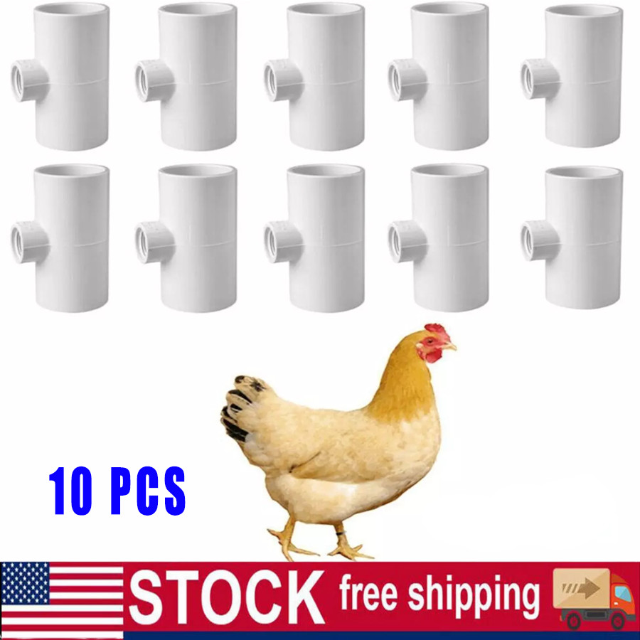 Poultry Water Dispenser Accessories Chicken Drinking Three-way Connection Tool
