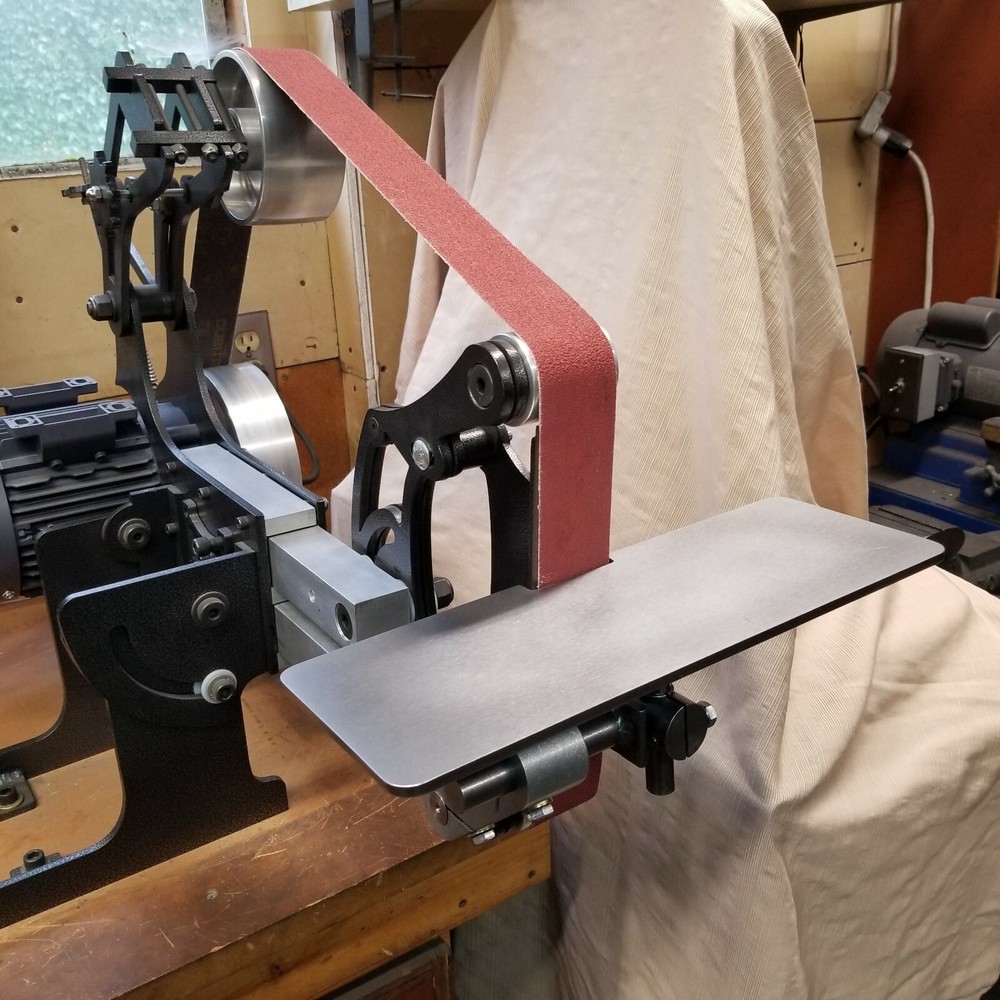 D-D Work / Tool Rest for Pheer 454 Knife Belt Grinder - 18" Table