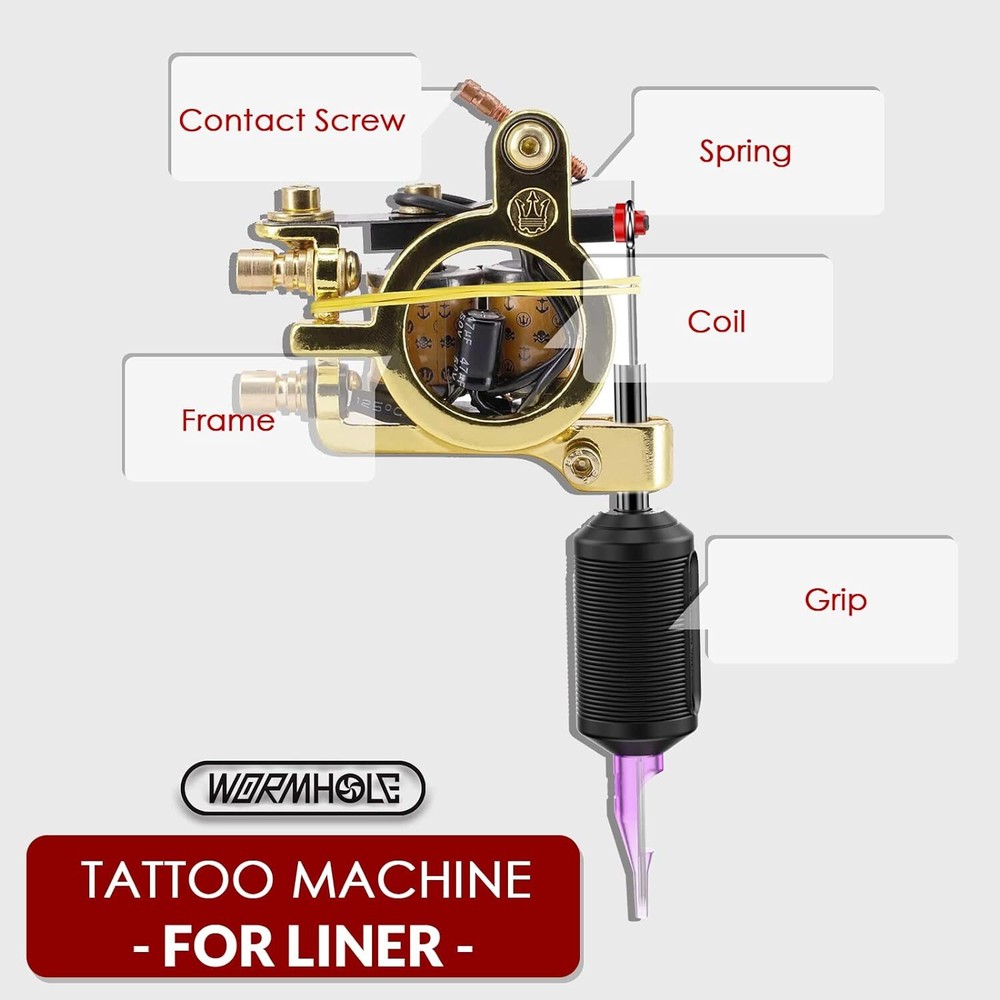 Wormhole Tattoo Complete Tattoo Kit for Beginners Tattoo