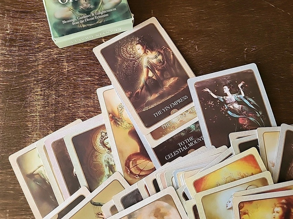 Kuanyin Oracle 44 Card Set, Guidance & Enlightenment