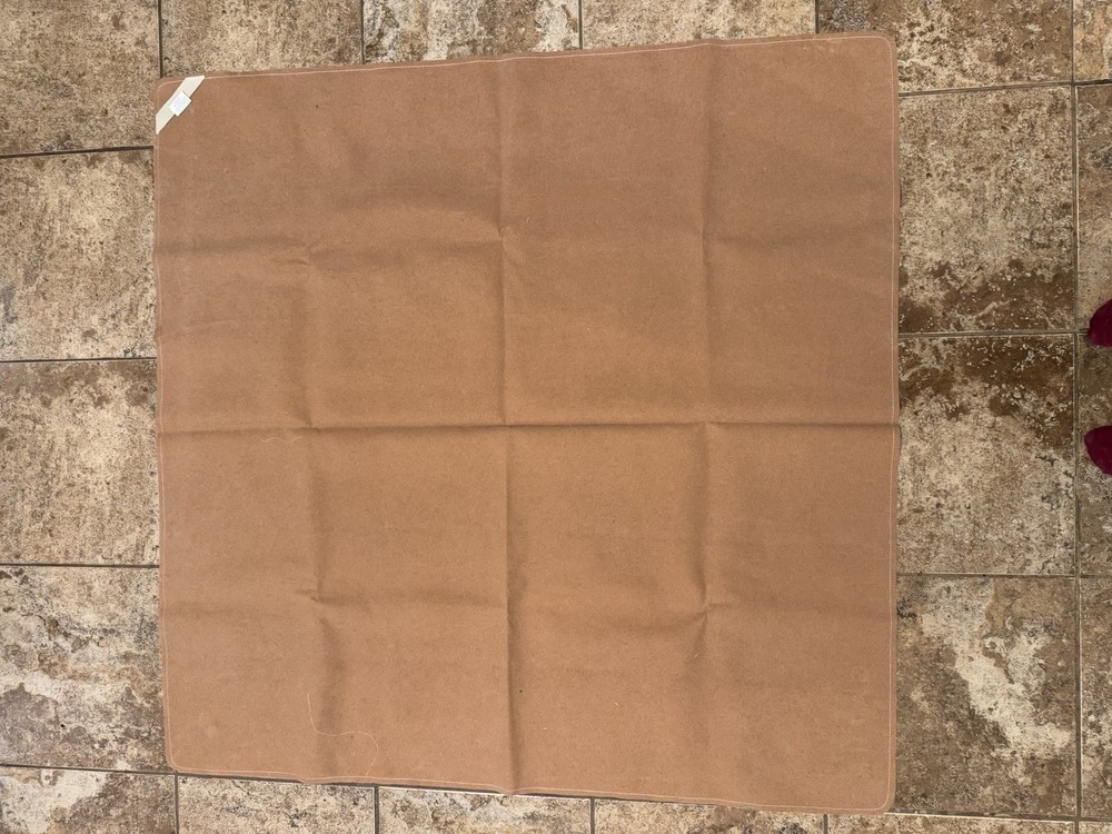 Gathre vegan Leather Play Mat Midi 54x54 Tiny Rainbows