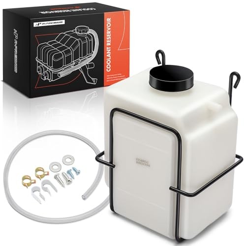 Automatic White Universal Coolant Reservoir Bottle Kits Compatible with More