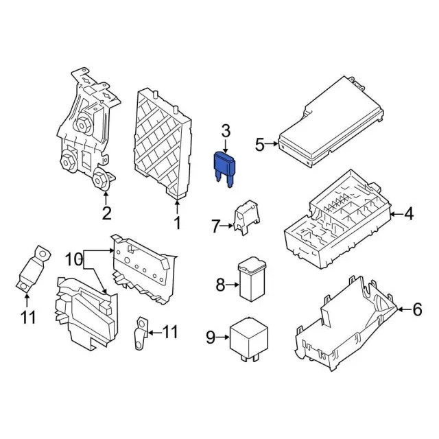 Genuine Ford Multi-Purpose Fuse CV6Z-14526-EA