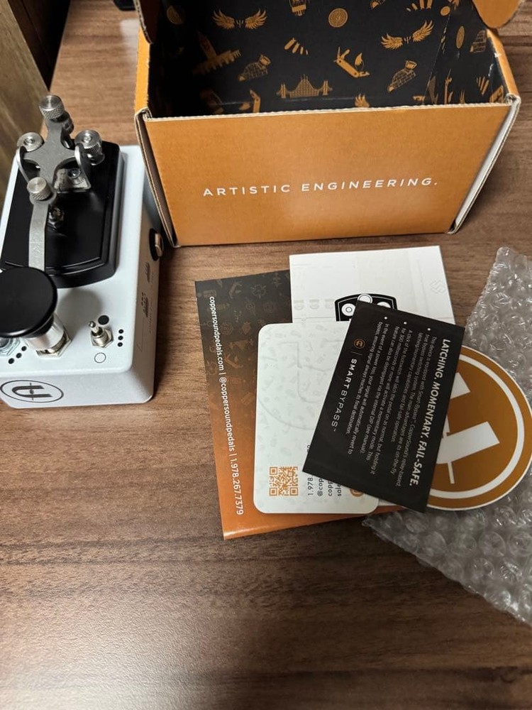 COPPERSOUND TELEGRAPH V2 Tremolo Effector