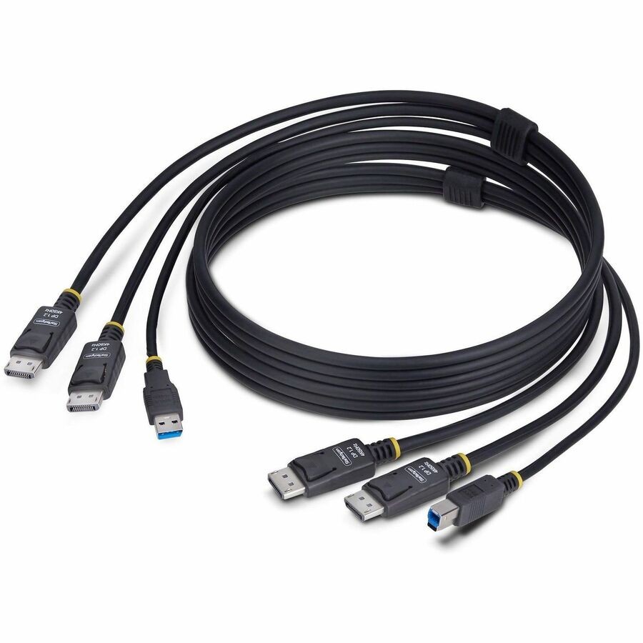 StarTech 6ft Dual-DisplayPort and USB 5Gbps KVM Cable DDU1226-KVM-CABLE
