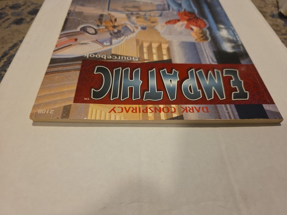 GDW Dark Conspiracy Empathic Sourcebook VG Good Condition