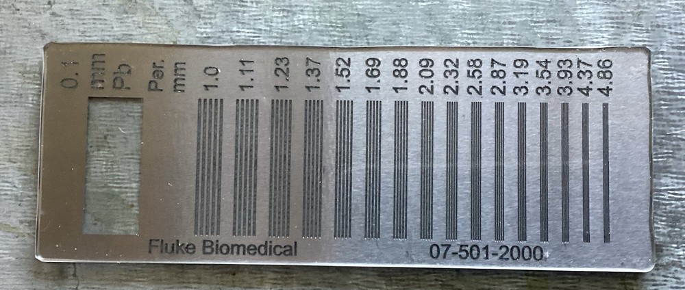 Fluke Biomedical high resolution test tool 07-501-2000