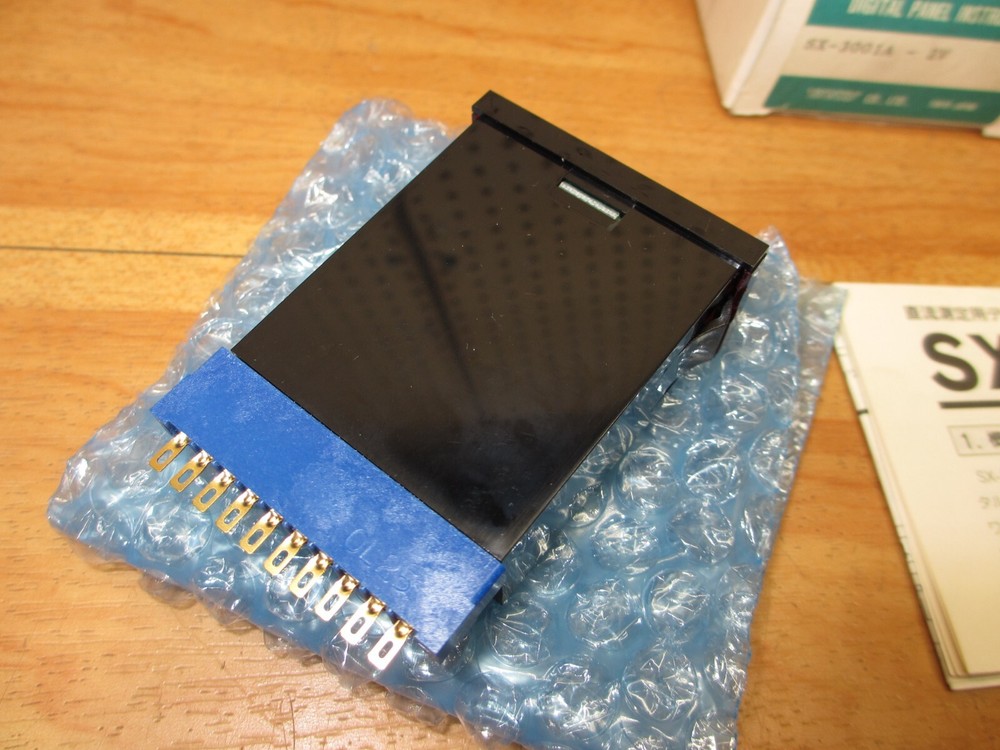 Thinky SX-3001A -2V *NEW* Digital Panel Instrument Process Meter