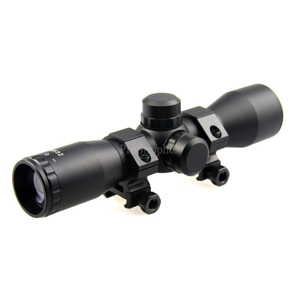 TACTICAL SERIES 4X32 COMPACT SCOPE W/ RANGEFINDER RETICLE