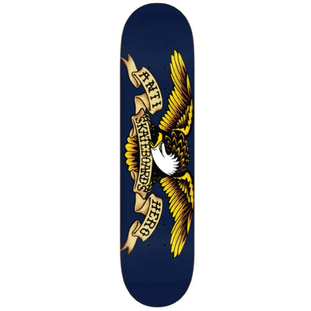 Antihero Skateboard Deck Classic Eagle Navy 8.5