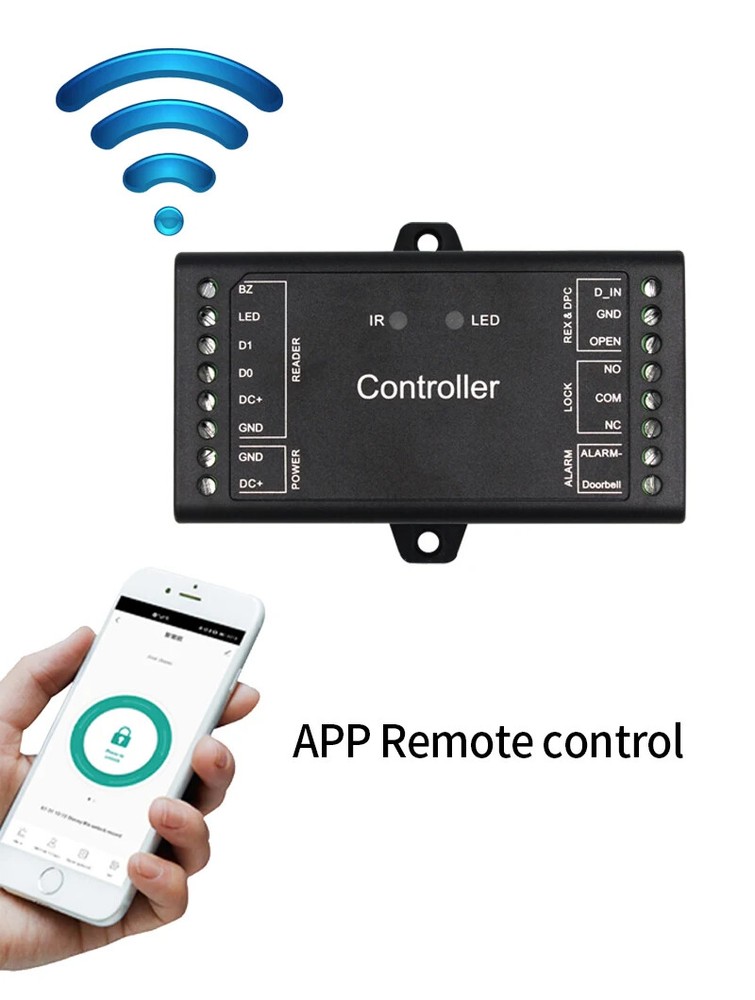 Sboard-II Wifi Network Single Door Access Controller Board Can Data Transferred
