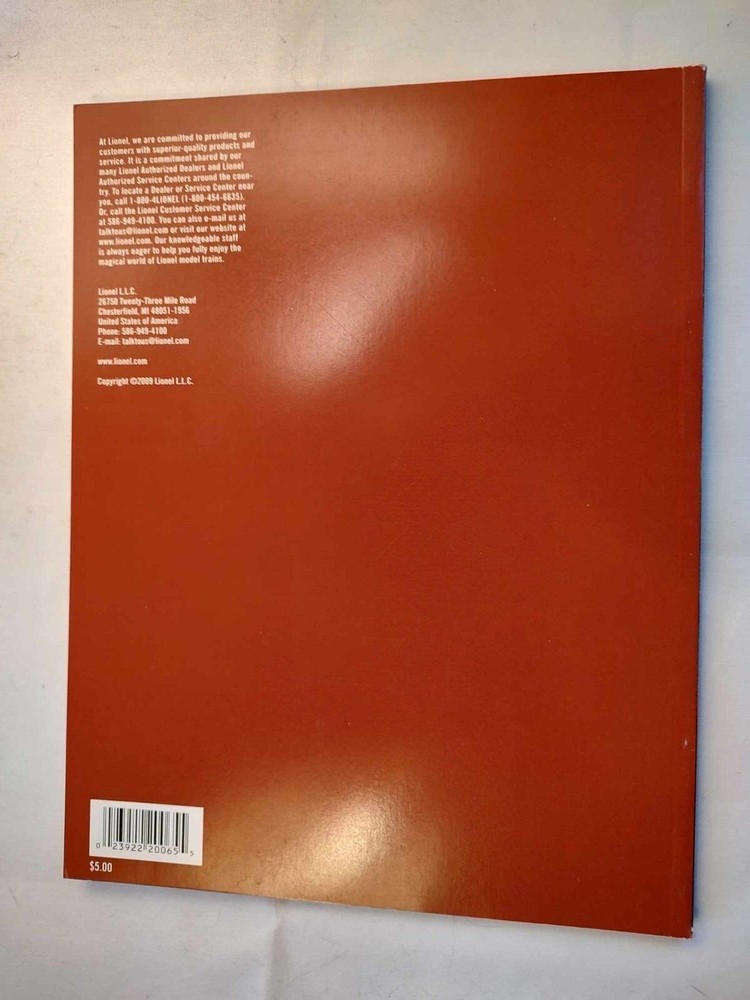 2009 Lionel Trains Signature Edition Catalog, Nice