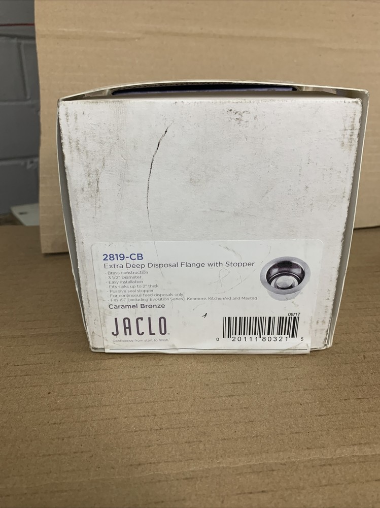 2819-CB Extra Deep Disposal Flange with Stopper