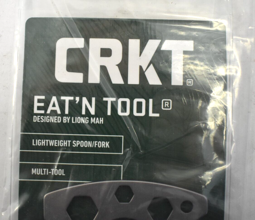 CRKT Eat'N Tool 92100C Spoon Fork Multi-Tool Camping Hiking Lightweight Pack