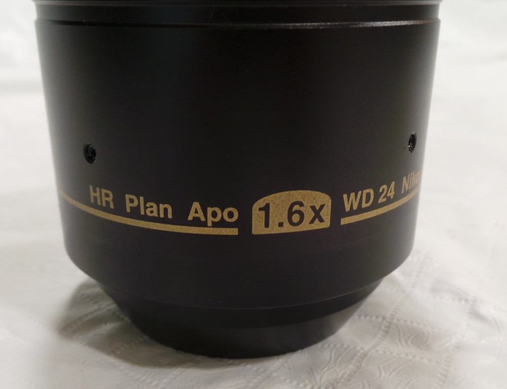 Nikon Stereo Microscope Objective HR Plan Apo 1.6x WD24