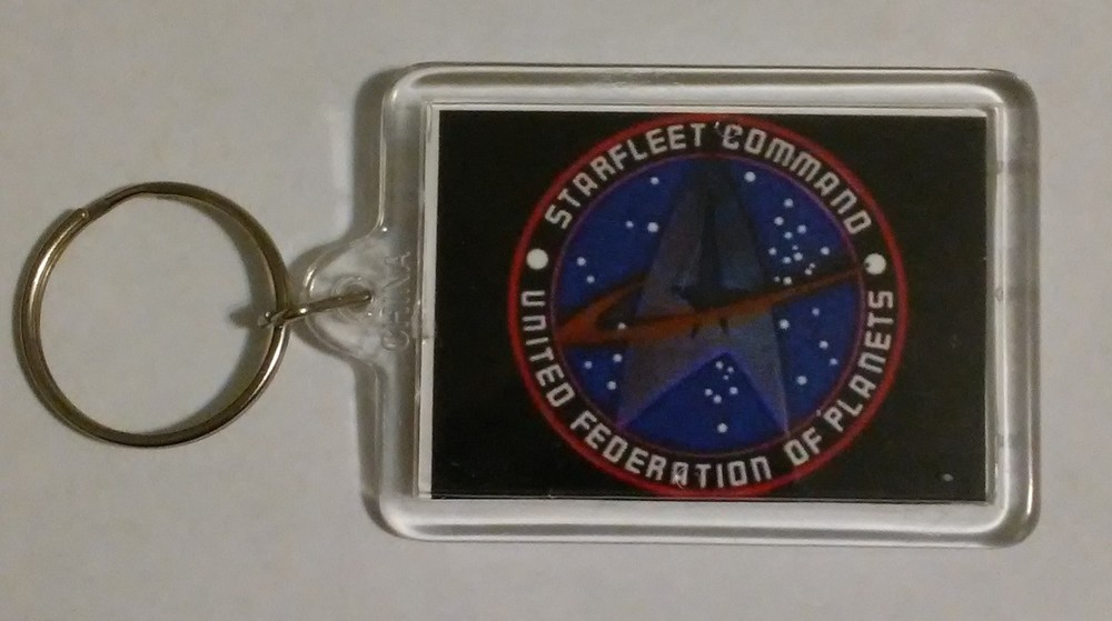 Key Chain--Star Trek Keychain (Double Sided) Choice