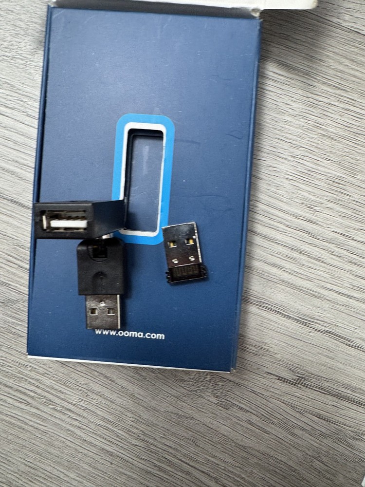 Ooma Wireless And Bluetooth Adapter Box Manual Usb