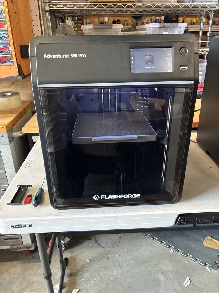 flashforge adventurer 5m pro 3d printer only Has 285 Hours On It!!!