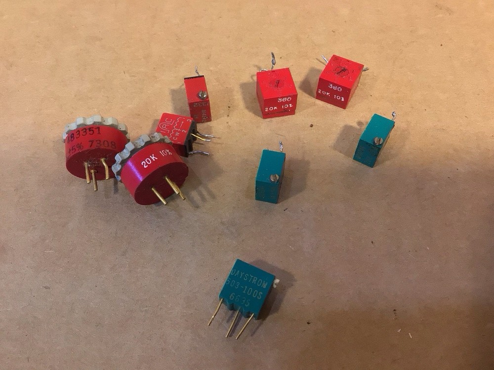 TRIMPOTS Mixed Lot - various types - Used & NOS