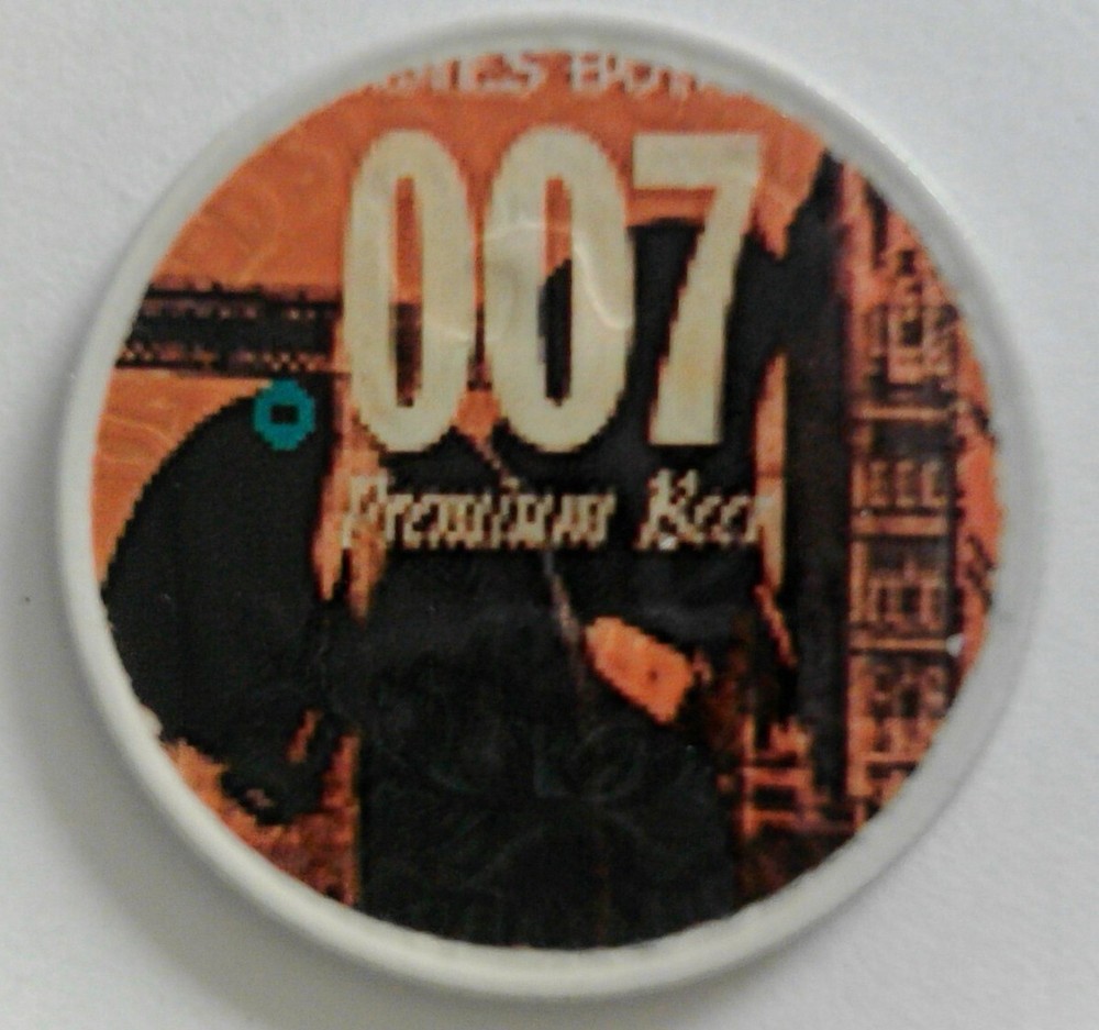 James Bond's 007 - Special Blend Bridge - Colorized Painted Quarter