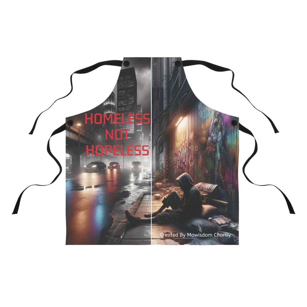 "Homeless Not Hopeless" Apron