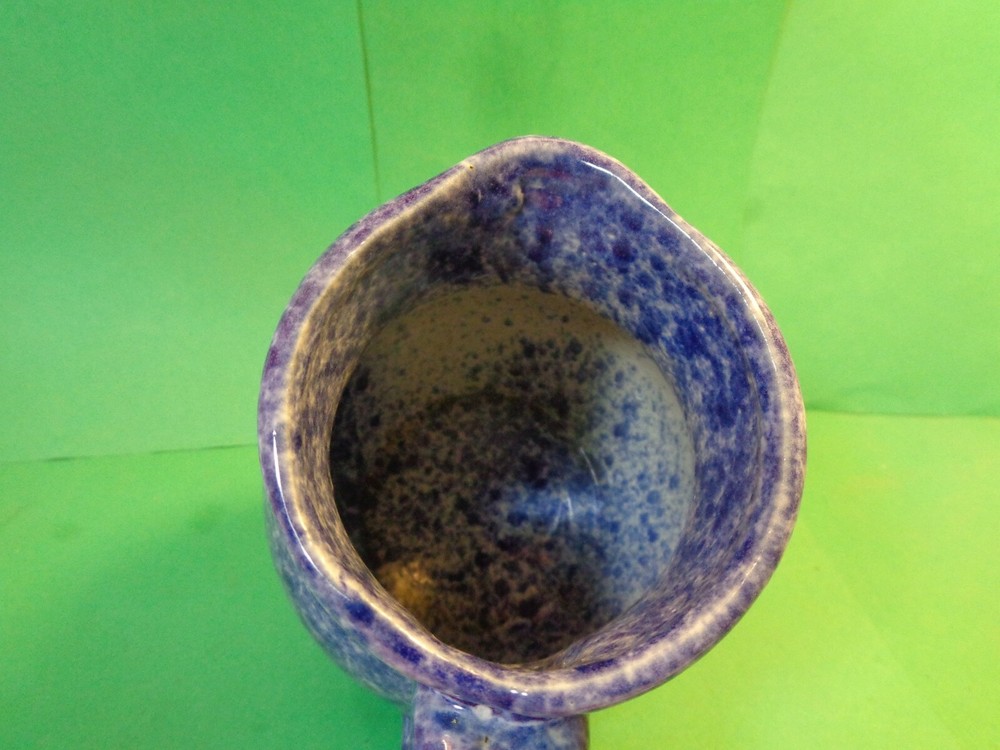 Studio Hand Crafted 4 3/8" Sponge Ware Creamer (Used/EUC)