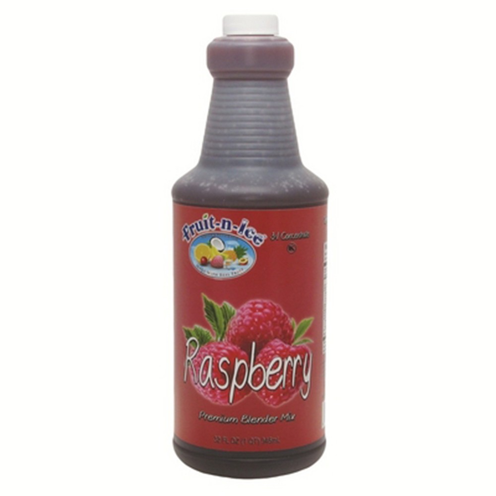 Fruit-N-Ice Raspberry Blender Frozen Mix 3:1 Bottle