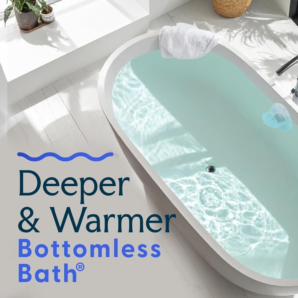 4-Inch Clear Overflow Drain Cover for Bathtubs – Elevate Your Bathing Experience