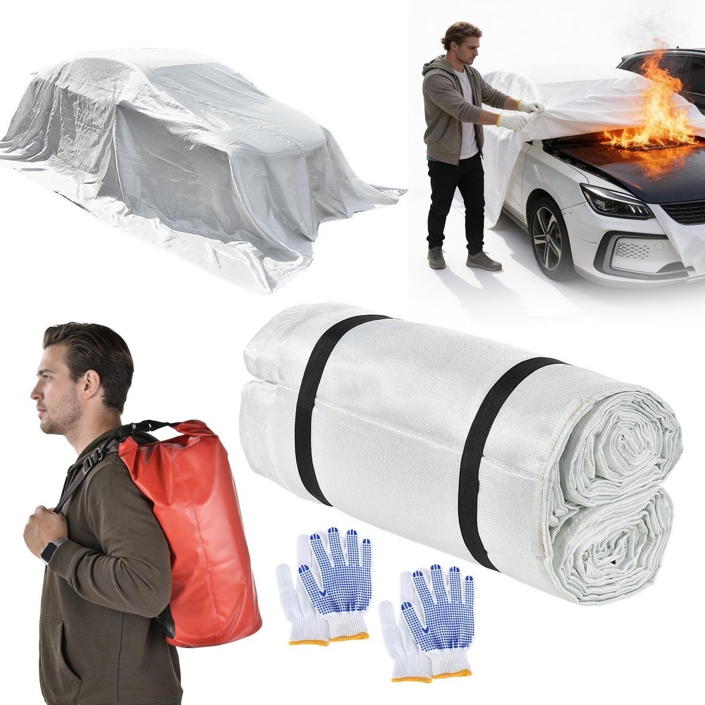 Car Emergency Fire Suppression Blankets Fireproof Blanket Fire Retardant Blanket