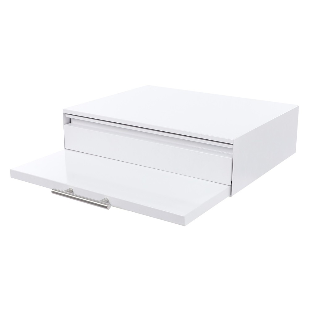 Countertop Microwave Rack, Microwave Stand with Drawer & Shelf