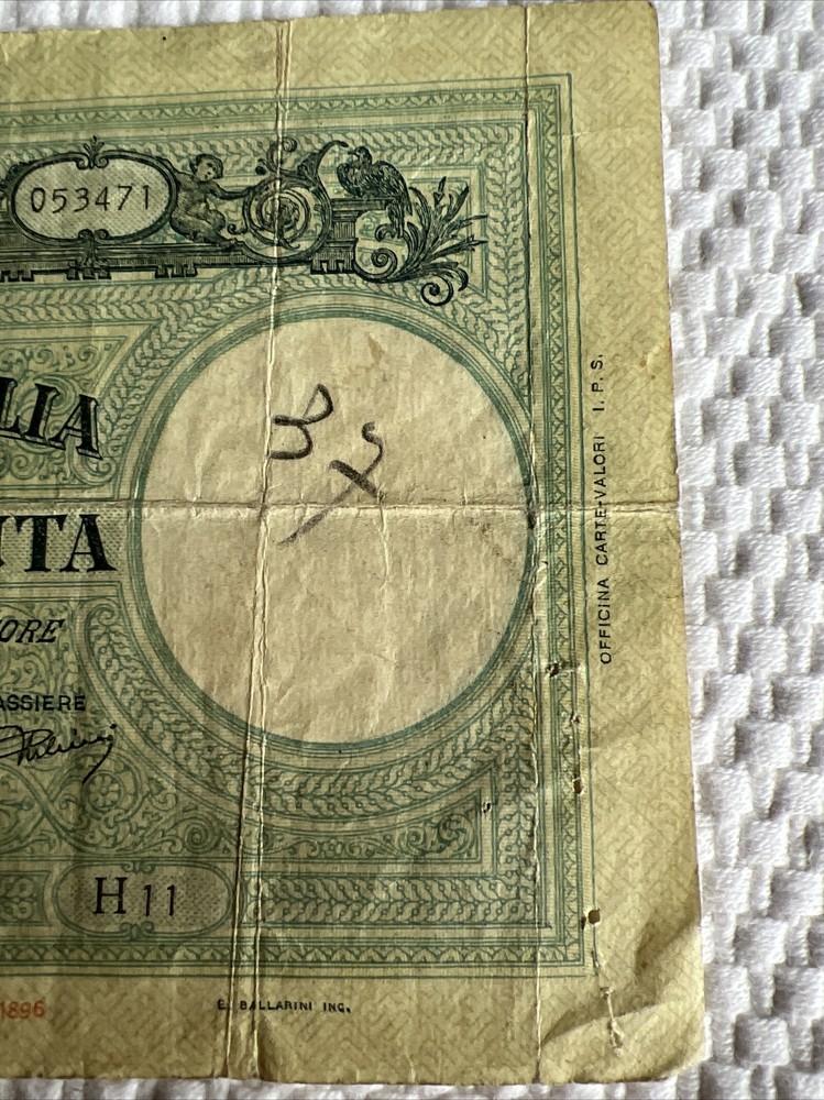 Italy 50 Lire 1943