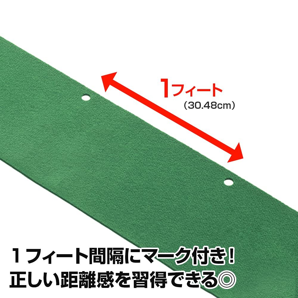 DAIYA GOLF Putter Practice Mat Putter Mat Smooth Slope Felt Type
